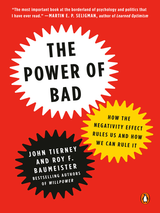 Title details for The Power of Bad by John Tierney - Wait list